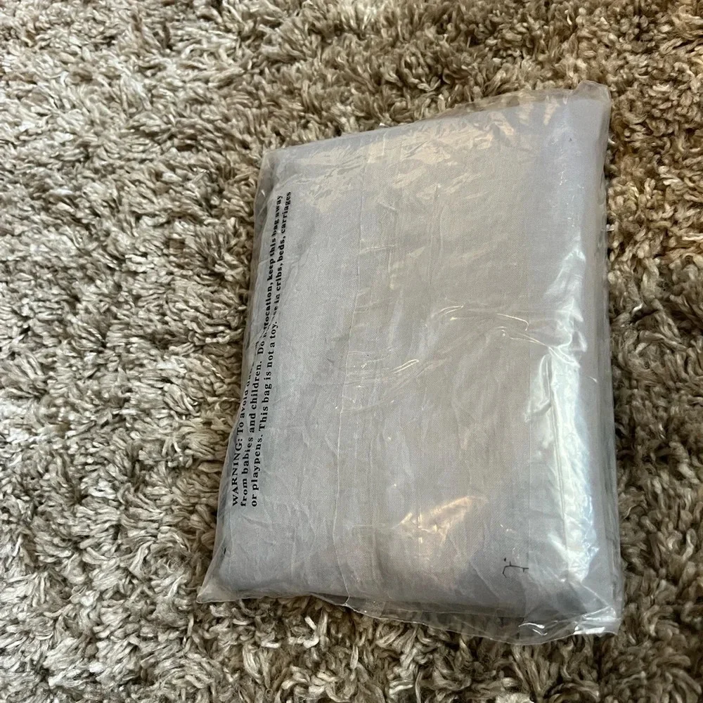 NWT No 918 gray Anvil crushed one‎ panel curtain